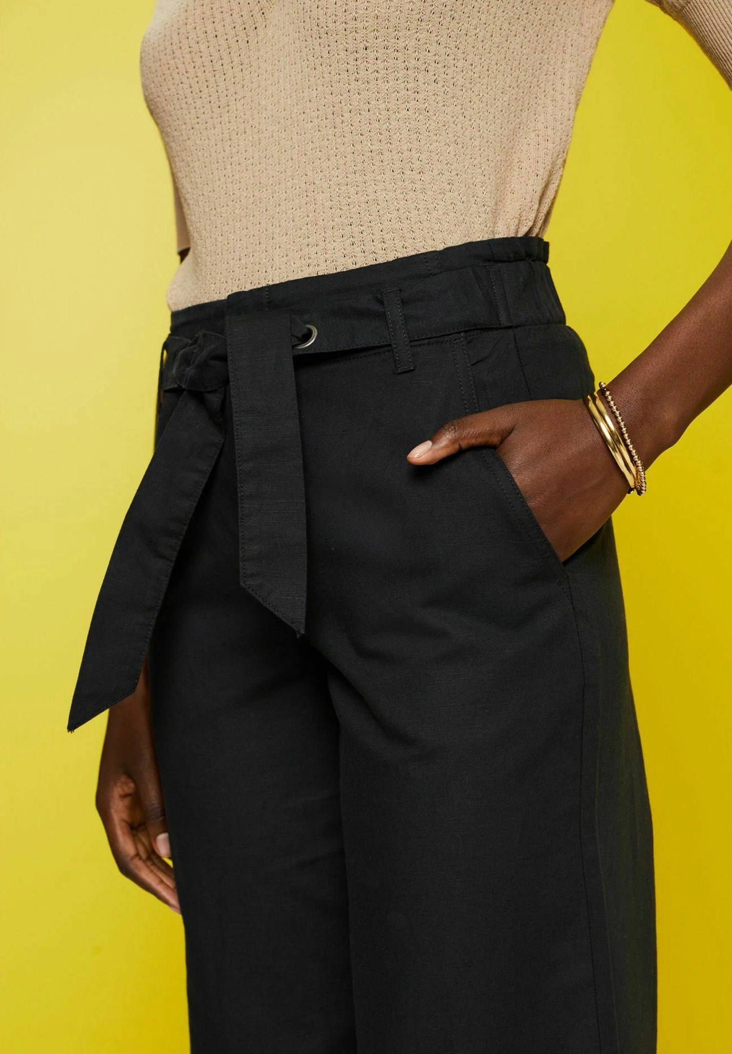 ESPRIT Broek - Black 8 ESPRIT Broek - Black - Afbeelding 6