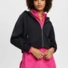 Edc By Esprit Gecroppter Mit Zipper - Sweater Met Rits - Black -Esprit dc2cb5cb319647fa98e84e6b3664dffe