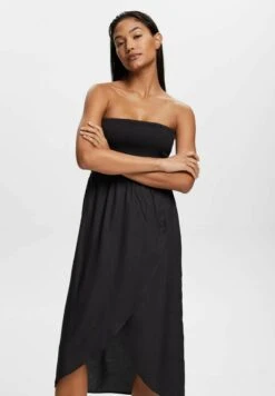 ESPRIT Gesmoktes - Jurk - Black