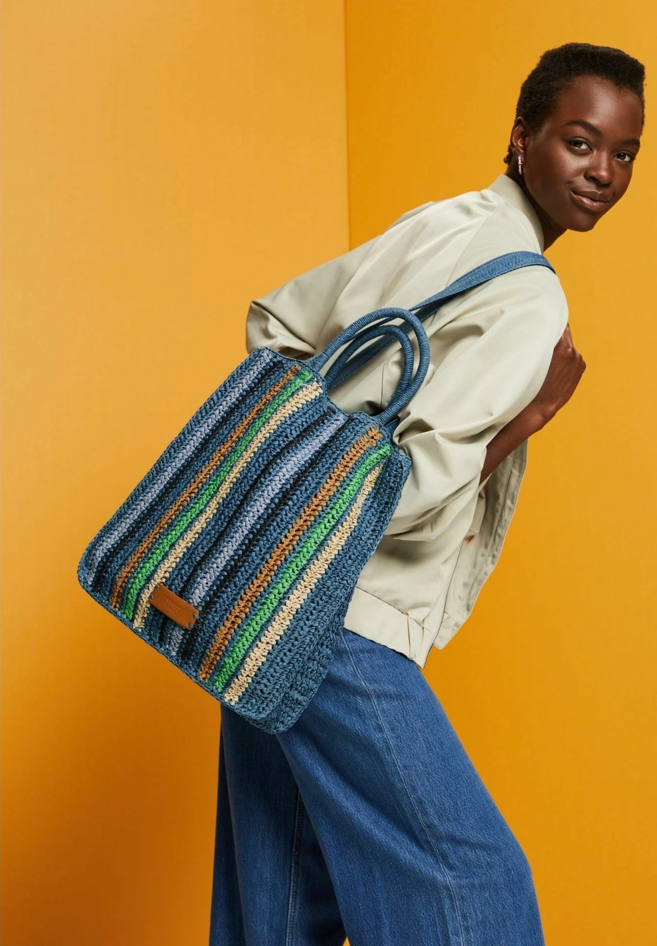 ESPRIT Aus Bast - Shopper - Multicolour 3 ESPRIT Aus Bast - Shopper - Multicolour