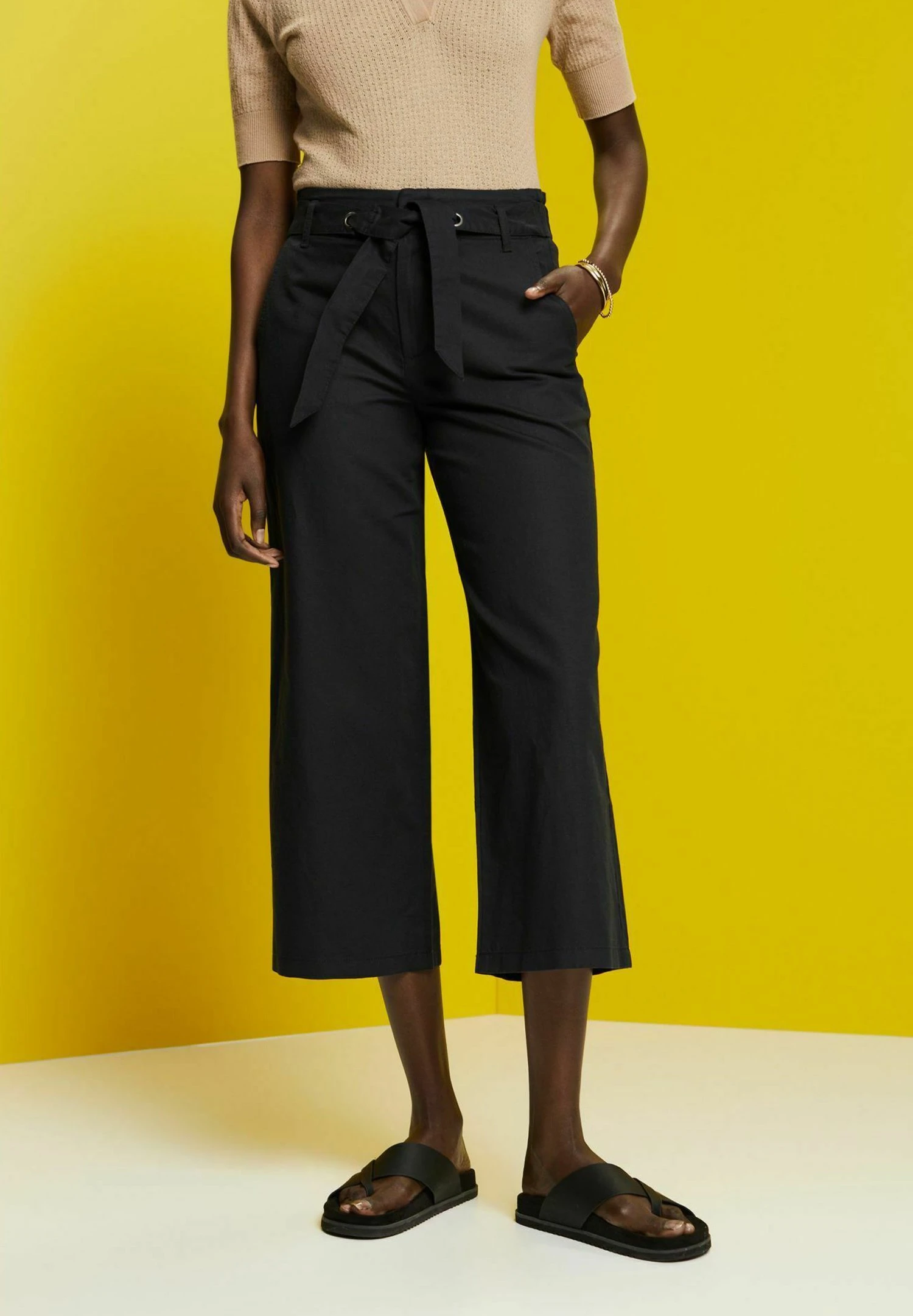 ESPRIT Broek - Black 6 ESPRIT Broek - Black - Afbeelding 4