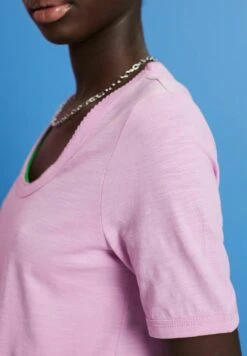 ESPRIT Mit U Ausschnitt - T-Shirt Basic - Lilac -Esprit de6914942696404793ae9dee15054f2a
