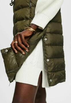 ESPRIT Recyceltlange Stepp - Bodywarmer - Dark Khaki -Esprit df95e29cd1fb445c9834430077739e8d
