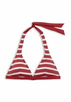 ESPRIT Brela Beach_Par Padded Halterneck Stripe - Bikinitop - Dark Red -Esprit e069cbb4c58e41aca62ca19de9e40ac3