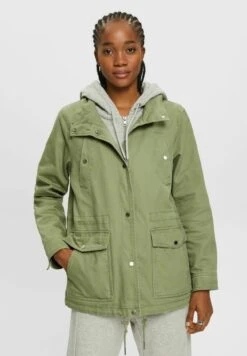 Edc By Esprit Parka - Light Khaki