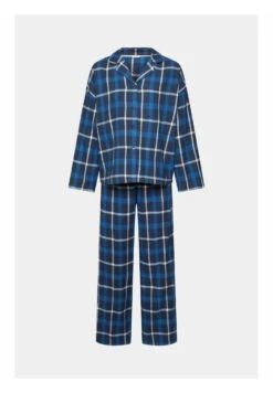 ESPRIT Flannel Check - Pyjama - Ink -Esprit e318d973302045028cbb98fca0bc0418
