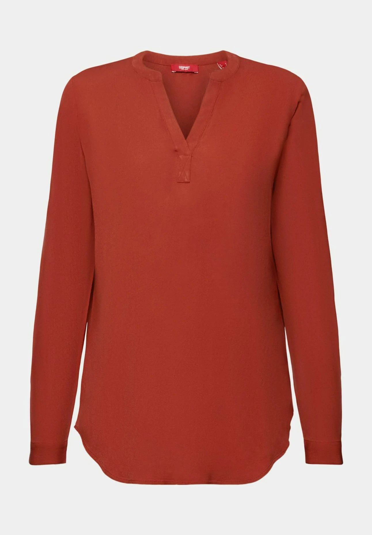 ESPRIT Henley - Blouse - Rust Brown 12 ESPRIT Henley - Blouse - Rust Brown - Afbeelding 10