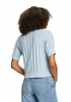 Edc By Esprit T-Shirt Basic - Light Blue -Esprit e3be8468d2334dcbbf64b81b091e445a