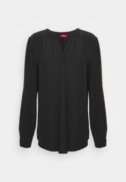 ESPRIT Henley - Blouse - Black