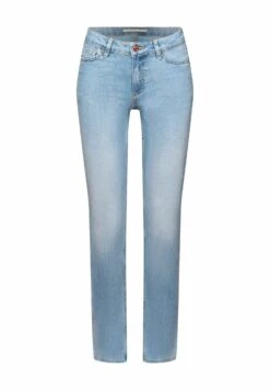 Edc By Esprit Stretch Coolmax - Straight Leg Jeans - Blue Medium Washed New -Esprit e50a69e137a34275bdb1717a6ac9a160