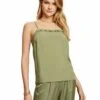Edc By Esprit Top - Light Khaki -Esprit e51d7b11a4c748dba7c2f52374bc9e7f