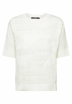 ESPRIT Kurzärmeliger - T-Shirt Print - White -Esprit e5674675bd3d4017b39a352e1c761d9a