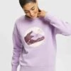 Mit Front-Print - Sweater - Violet -Esprit e5eaf91e4f5e4fc18b99208b3a0d047e