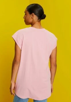 Edc By Esprit T-Shirt Basic - Pink -Esprit e5ee0fb54b1f4d21bc69043910f9e2f7