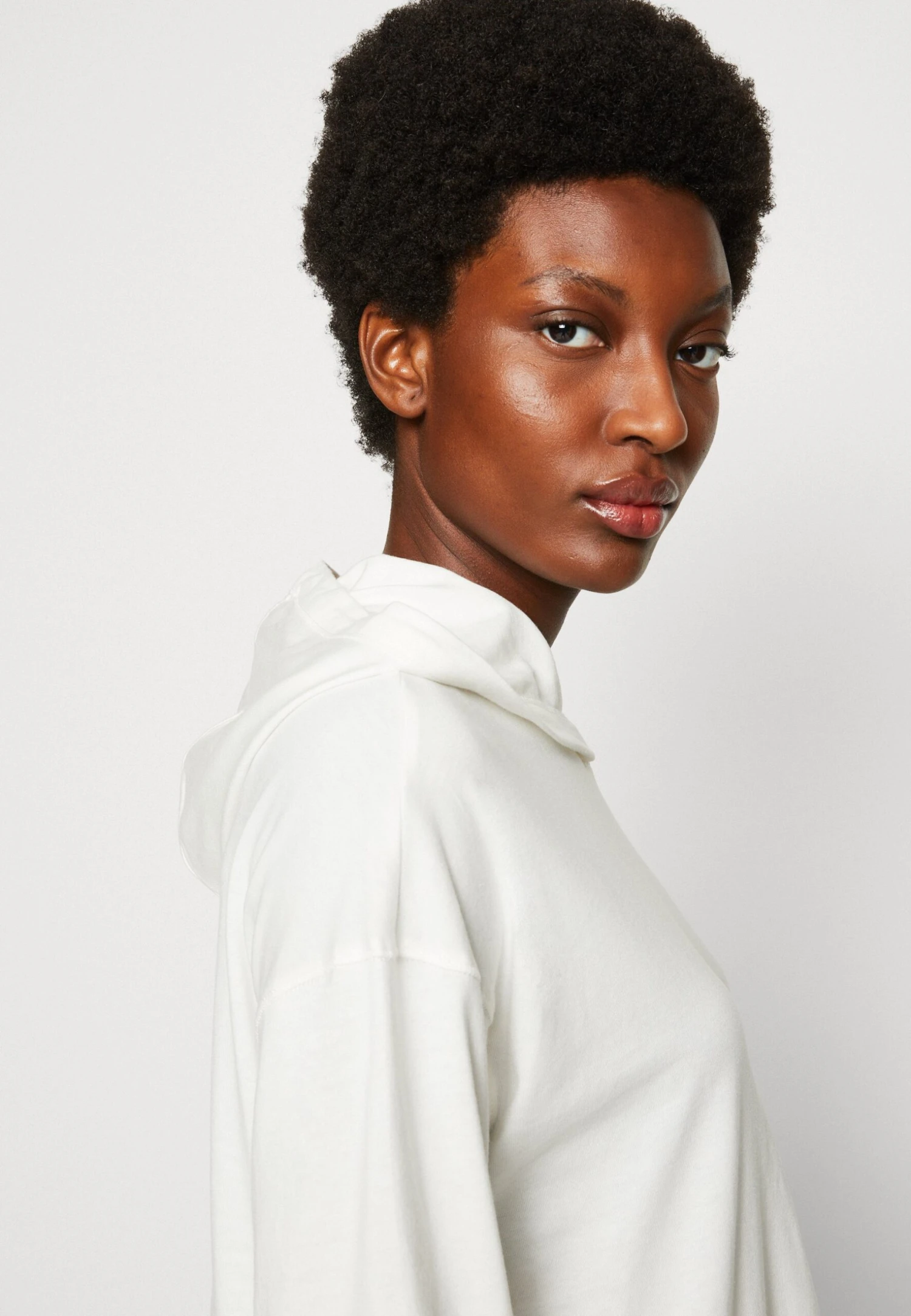 ESPRIT Bubble Hem Tee - Longsleeve - Off White 6 ESPRIT Bubble Hem Tee - Longsleeve - Off White - Afbeelding 4