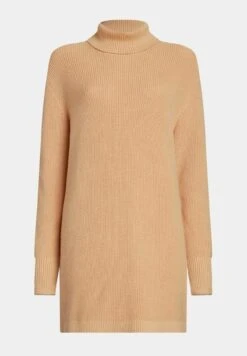 ESPRIT Flat - Gebreide Jurk - Beige -Esprit e6b11d6d3aa040fba10cef41f5fd5a50