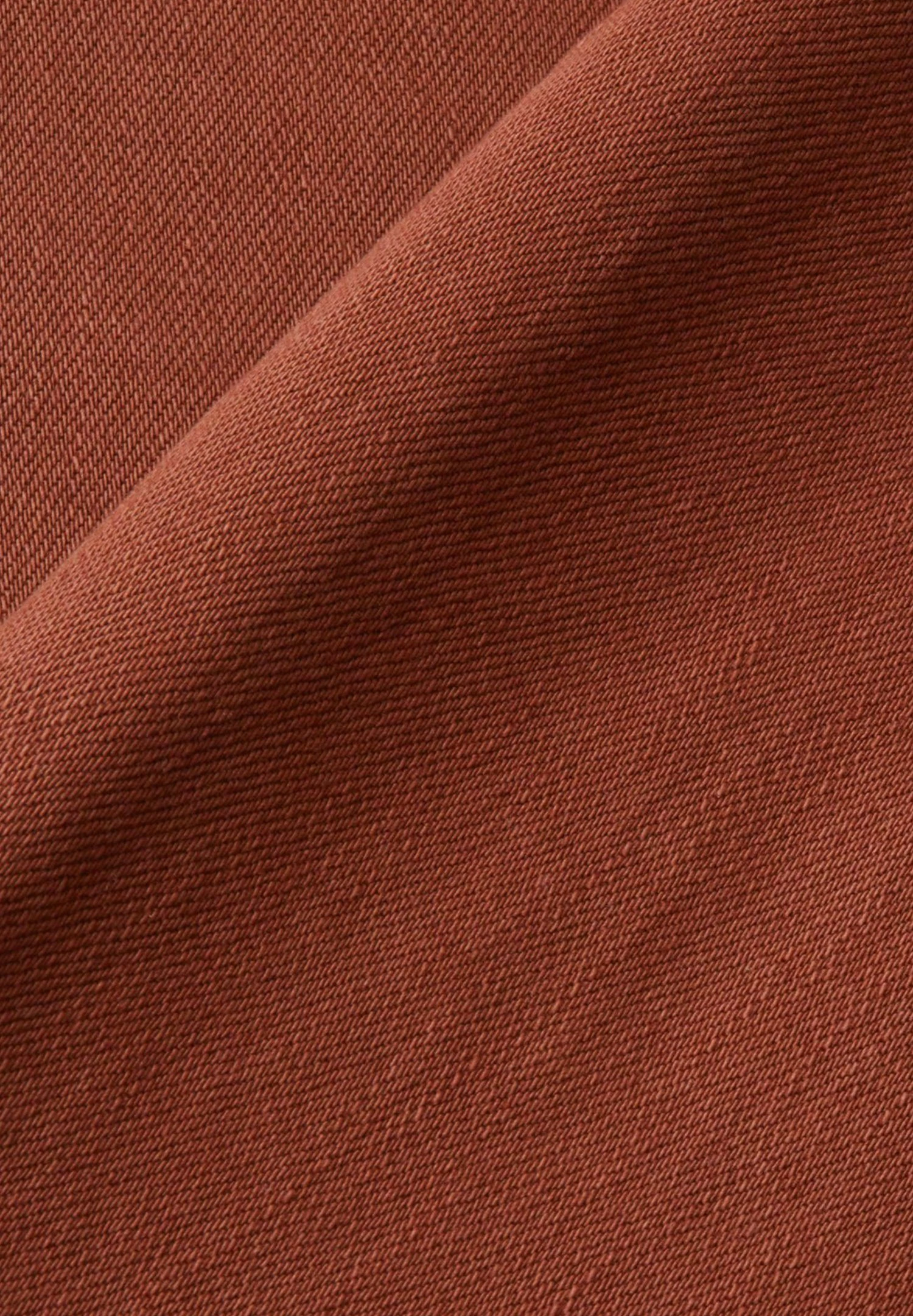 Edc By Esprit Cropped Mit Fransensaum - Slim Fit Jeans - Rust Brown 8 Edc By Esprit Cropped Mit Fransensaum - Slim Fit Jeans - Rust Brown - Afbeelding 6