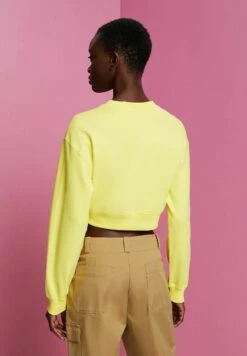 ESPRIT Mit Knotendetail - Sweater - Yellow -Esprit e8bde50c48814085abf5ebb789ae1d65