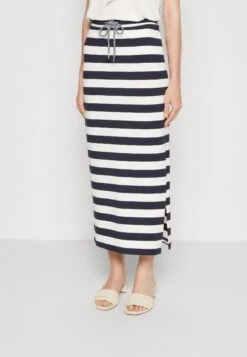 Edc By Esprit Stripe - Kokerrok - Navy