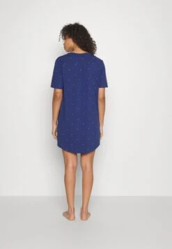 ESPRIT Seasonal Nightdress- Nachtjapon - Dark Blue -Esprit e9d3f409d76e4c84bd9df993e56901c8