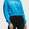 ESPRIT Hoodie - Turquoise -Esprit ea29fd30354d459a82dea9489f983fa9
