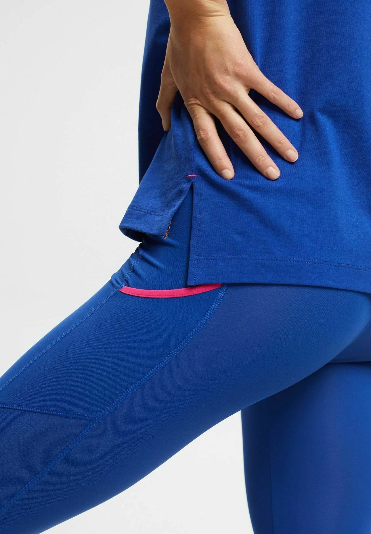 T-Shirt Print - Bright Blue 7 T-Shirt Print - Bright Blue - Afbeelding 5