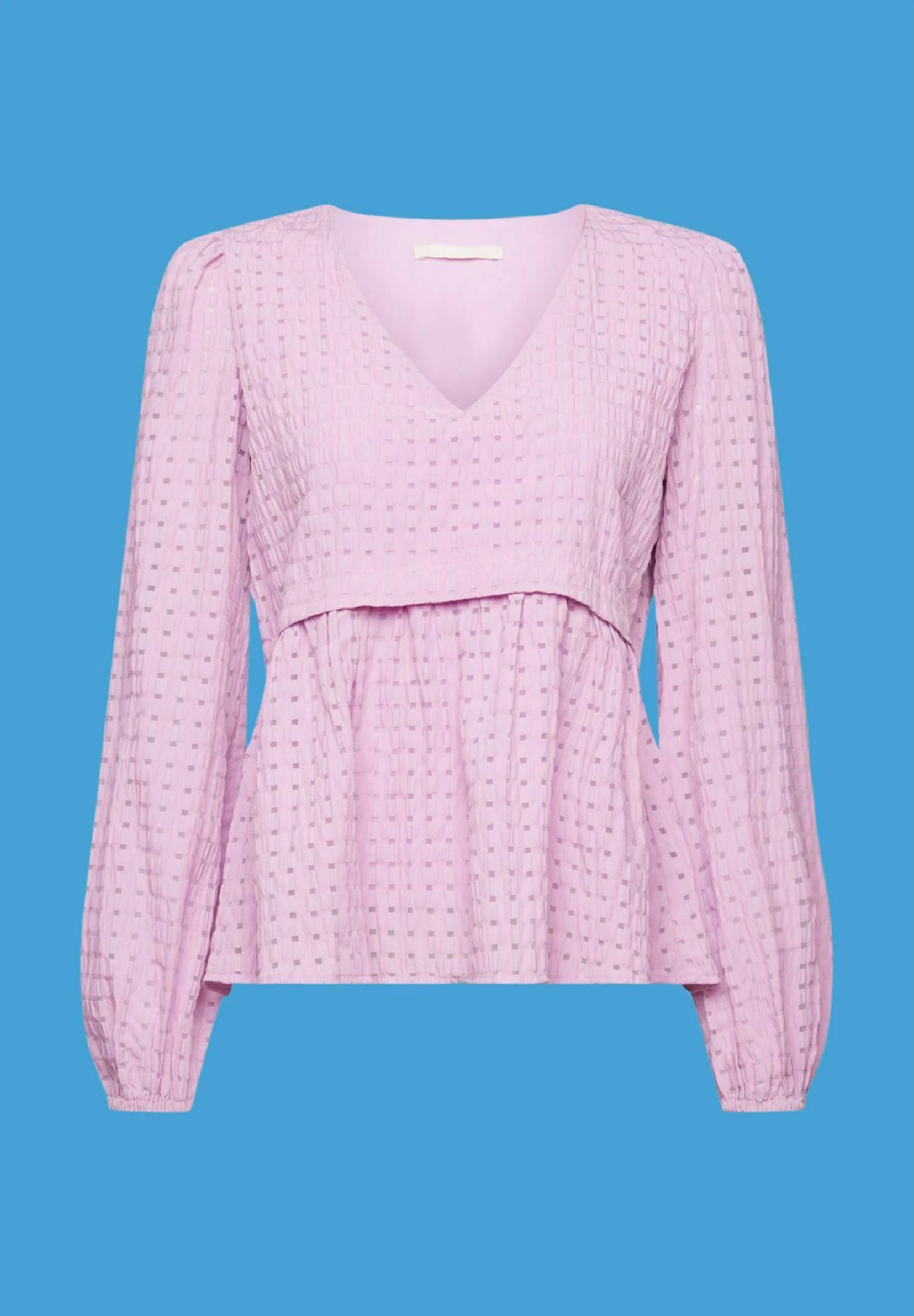 Edc By Esprit Mit Saum-Volant - Blouse - Lilac 11 Edc By Esprit Mit Saum-Volant - Blouse - Lilac - Afbeelding 9