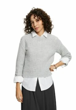 ESPRIT Trui - Light Grey New -Esprit ecae6469949442e49f1654552efb220e