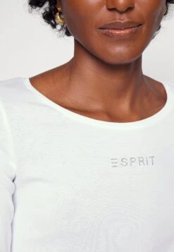 ESPRIT Longsleeve - White -Esprit ecc1e271659f47d19d15323efd982365
