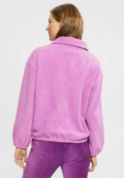 Edc By Esprit Mit Zipkragen - Fleece Trui - Lilac -Esprit ed31cff3e9ad4849a8f6a3ec6190070c