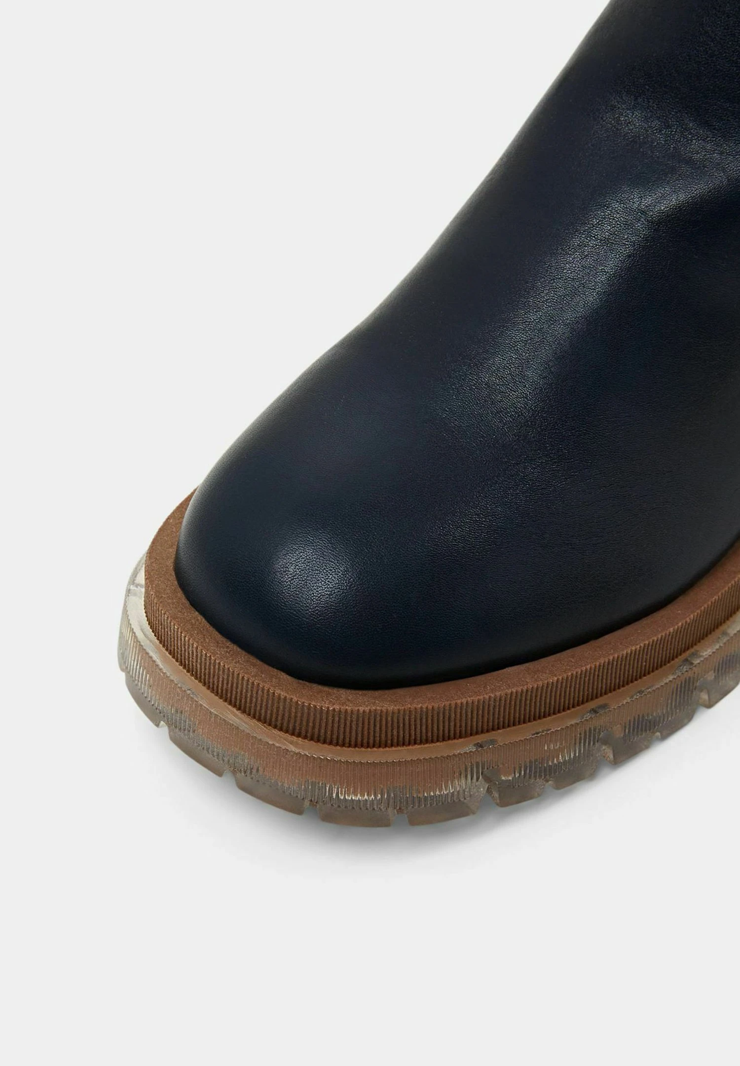 ESPRIT Enkellaarsjes Met Plateauzool - Navy 6 ESPRIT Enkellaarsjes Met Plateauzool - Navy - Afbeelding 5