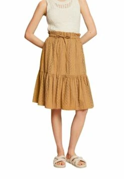 ESPRIT A-Lijn Rok - Khaki Beige