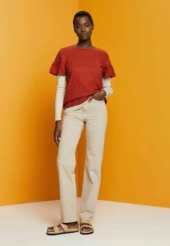 Edc By Esprit Blouse - Terracotta New -Esprit ee35252adbe941ad8943be9f3e244211