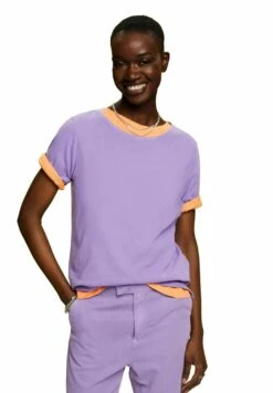 ESPRIT T-Shirt Basic - Purple -Esprit f080dcd9fc234f03aec36658e0451cb5