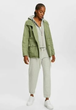 Edc By Esprit Parka - Light Khaki -Esprit f0c966b47b4548038b2af4dfbbef422a