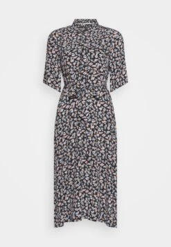 ESPRIT Dress Midi Print - Blousejurk - Black