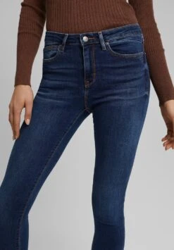 ESPRIT Medium Rise - Jeans Skinny Fit - Blue Medium Washed -Esprit f23bfb5b1a35459780e8aa8c315113e0