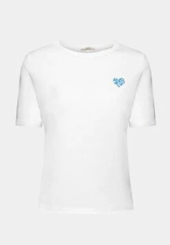 ESPRIT T-Shirt Basic - White -Esprit f3672e3e33254ddf8f1ca651af33d789