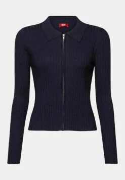 ESPRIT Vest - Navy -Esprit f37b1fe0f17f4f0caf9bb2fb98abdc6f