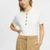 ESPRIT Poloshirt - Off White -Esprit f381c886190640359b8e4a914a8583e2