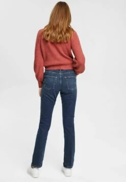 ESPRIT Straight Leg Jeans - Blue Dark Washed -Esprit f69c34289e304c3487071515003b4533