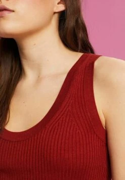 ESPRIT Top - Terracotta New -Esprit f702c15e67ed4f3e928fc720565b5ef8