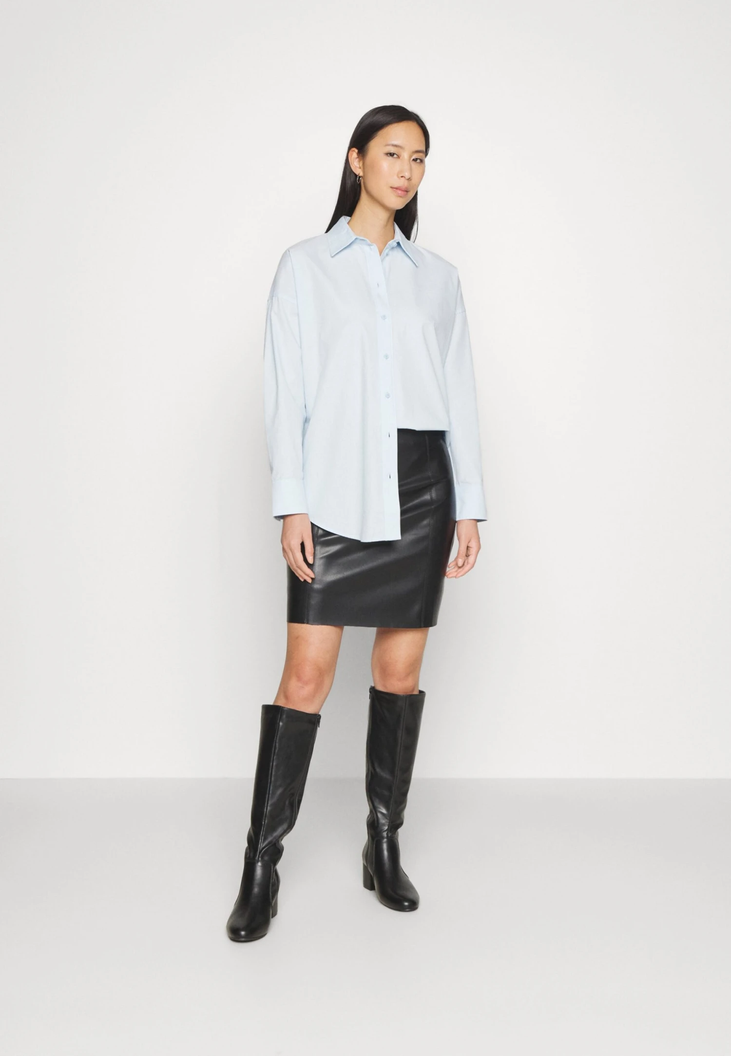 ESPRIT Compact- Blouse - Pastel Blue 7 ESPRIT Compact- Blouse - Pastel Blue - Afbeelding 5