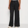 ESPRIT Flow Wide Leg - Broek - Black -Esprit f770e39702484e3aa0b0018e30134c87