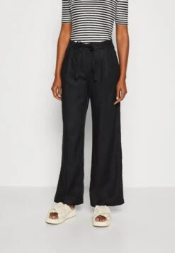 Esprit 7 ESPRIT Flow Wide Leg - Broek - Black