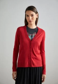 ESPRIT Button Cardigan - Vest - Dark Red