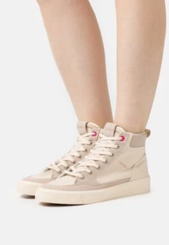 ESPRIT Sneakers Hoog - Beige