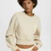 ESPRIT Cropped - Sweater - Light Taupe 1 ESPRIT Cropped - Sweater - Light Taupe -Esprit f9cb78d9135b4256b4135b34cac9ddd5
