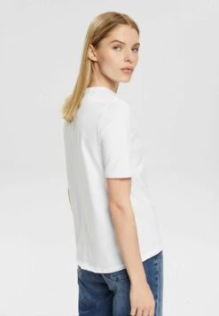 ESPRIT T-Shirt Basic - White -Esprit fb6247c07de7480b91527b61fd9b82b2
