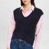 Edc By Esprit Tank Mit V-Ausschnitt - Trui - Navy -Esprit fc4ba4594c614107b7a8660932031e8b